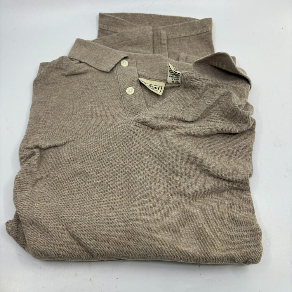 L.L. Bean XL Long Sleave Shirt Brown